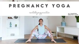 45-Min Pregnancy Yoga | Revitalizing Practice | Lydia Lim Yoga