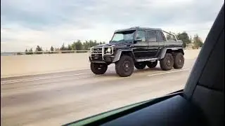 G WAGON 6x6 ROLLING IN SEATTLE