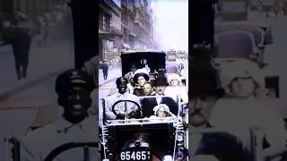 🚘 #NewYork 1911: A Glimpse of Wealth | #VintageCar & Chauffeur 🏙️