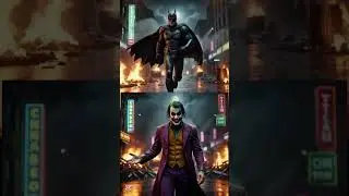 Batman vs Joker: Chaos Begins #animals #marvel #hulk #edit #anime #animals #dogs #megalodon #shorts