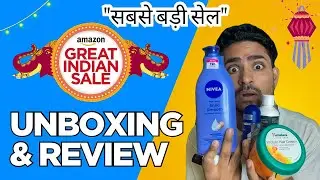 Amazon great Indian sale | men&rsquo;s hair and skin care product reviews | YouTube | Unboxing | short 