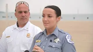 Chicago police officer helps rescue woman from Lake Michigan