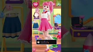 princess romi outfit makeover by my talking Angela 2 #romi#mytalkingangela2 #princess #shorts