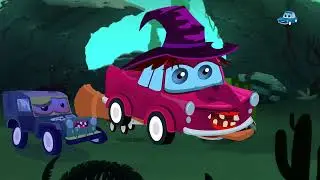 Zeeks & Friends | Happy Halloween | scary songs for Kids rhymes | cartoon cars