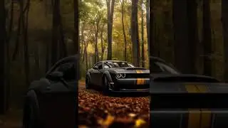 Dog challenge hellcat #challenger #fast #dragrace #car #veo3 #3amedition