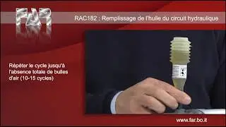 RAC182 Remplissage de l huile pour outils de pose pour rivets