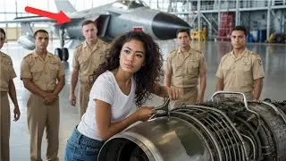 Una joven mexicana de la cafetería reparó un caza F-18 que 12 técnicos navales no pudieron arreglar