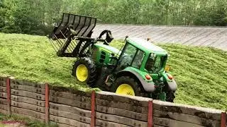 Silage '18 - John Deere on the Pit!