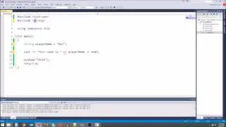 C++/Game Tutorial 3: Chars And Strings