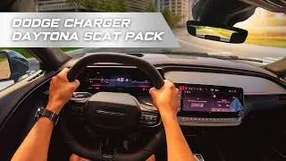 2026 DODGE CHARGER DAYTONA SCAT PACK TRACK PACKAGE POV TEST DRIVE