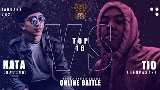 NATA vs TIO | TOP 16 | MONTHLY FANTASY BEATBOX ONLINE BATTLE [JANUARY 2021]