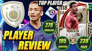 Best CAM! Japan&rsquo;s Story Nakata Player Review! Nakata Review! FC Mobile 26 Icon Nakata Player Review!