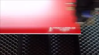 2-farbige Kunststoffschild Gravieren&Schneiden - Laser Gravur Maschine - Co2 Laser
