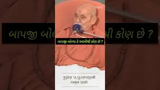 🤔 Who Is Guruji Swamishri | SMVS Katha | Swaminarayan Status #Shorts #youtubeshorts #ytshorts