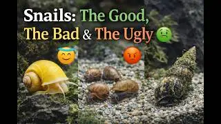 Which Aquarium Snails Are Good or Bad? (Beginner Guide)