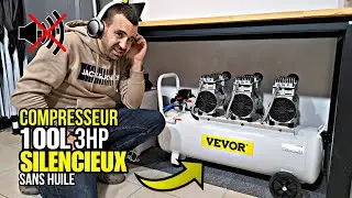 COMPRESSEUR SILENCIEUX VEVOR ...  Ça change TOUT !!!