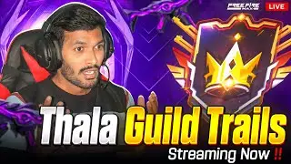 THALA GAMING😎| THALA GUILD TRAILS🥵| 1 VS 4🔥| FREE FIRE IN TELUGU #freefire #thalagaming #dfg