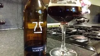(4K) 7 Fjell Bryggeri Svartediket Черный IPA | Обзор норвежского крафтового пива