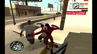 GTA SAN ANDREAS SPIDER MAN AND CLONE PLAYER MOD!!!!