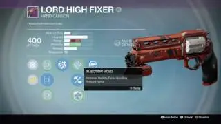 God Roll Lord High Fixer!