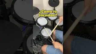 Primer ritmo para aprender bater&iacute;a (TUTORIAL) 🥁✅