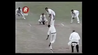 ENGLAND v WEST INDIES 1st TEST MATCH DAY 3 OLD TRAFFORD JUNE 4 1966 LANCE GIBBS COLIN MILBURN SOBERS