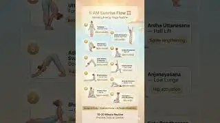 5AM Sunrise Yoga Flow | 10-Min Morning Energy Routine