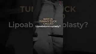 Why Is Tummy Tuck Called Lipoabdominoplasty? #drparagtelang #shorts