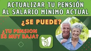 PENSION ACTUALIZADA   ALINEAR TU PENSION AL SALARIO MINIMO ACTUAL