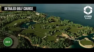 Building a Coastal Golf Course in Cities: Skylines II