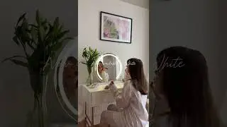 White LED Makeup Mirror 🤍