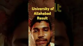Allahabad University Result out
