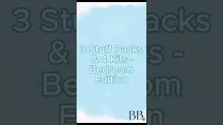 Sims 4: 3 Stuff Packs & 4 Kits - Bedroom Edition |No CC| #sims4