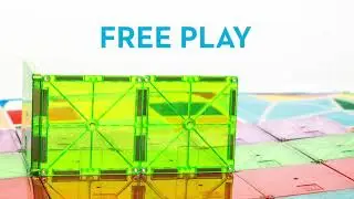 MAGNA-TILES&reg; Storage Bin & Interactive Play-Mat