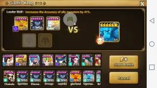 Summoners War - Semi Farmable GB10 Team