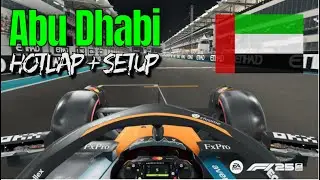 F1 25 ABU DHABI HOTLAP + SETUP - [1:23.637] - NO ASSISTS