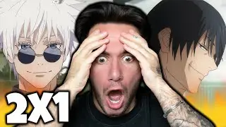 WAIT WHAT !?!? JUJUTSU KAISEN S2 Episode 1 (REACTION)