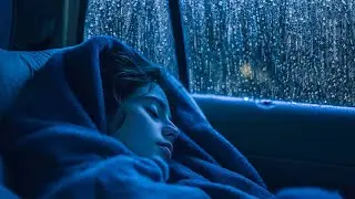 Lonely Night in the Car &ndash; Heavy Rain & Thunder for Anxiety Relief, Heal Your Mind