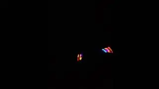 LED Staff Spin - Nebula Fire Sol Flowstaff