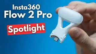 Insta360 Flow 2 Pro Spotlight - LED Light Review