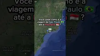 S&atilde;o Paulo - Indon&eacute;sia 🇮🇩 Quanto tempo dura a viagem? 🤔