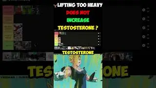 🏋️&zwj;♂️ Lifting Heavy Does NOT Increase Testosterone #testosterone #training #heavy #team3dalpha