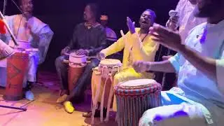 Dawcoumba Diop with friends