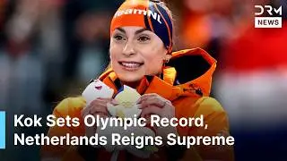 MUST WATCH: Femke Kok Wins 500m Gold, Extends Dutch Speed Skating Dynasty in Milan | AD1B