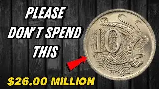 Top 10 Most Valuable Australian 10 Cent Coins Worth Big Money!