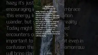 ✨✨ Daily horoscope for Aquarius ✨✨ #aquarius #aquariuszodiac #zodiac #horoscope #astrology