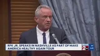 RFK Jr. speaks in Nashville as part of Take Back Your Health tour
