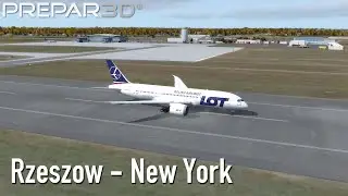Prepar3D v4.3 | Rzeszow - New York | QualityWings 787-8