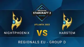 SC2 - NightPhoenix vs Harstem - DreamHack SC2 Masters: Atlanta 2022 - Group D - EU
