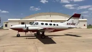 Cessna 414A Engine Start